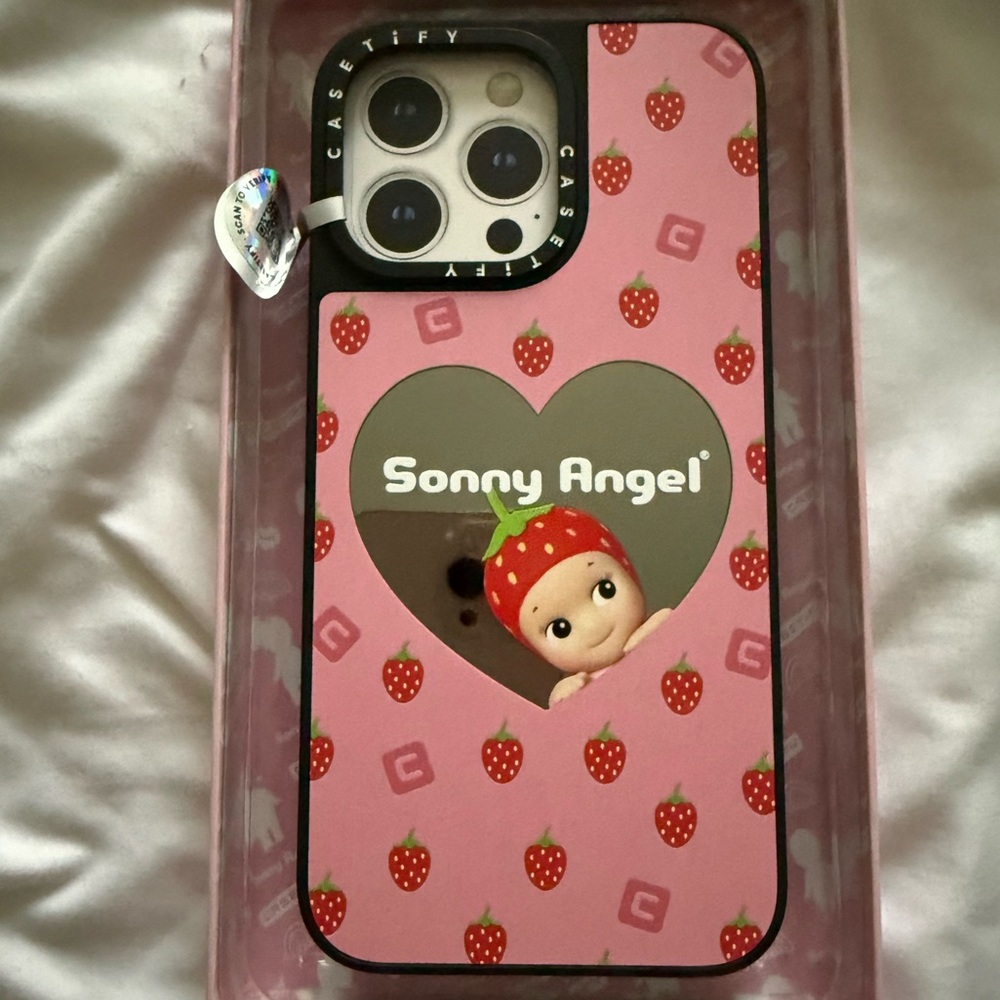 Casetify x Sonny angel strawberry case for IPhone 15 Pro max